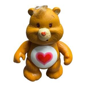 Vintage 1983 Care Bears 3.5” PVC Poseable Figures Lot of 8